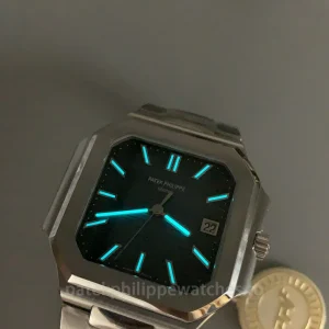Patek-Philippe-Cubitus-71281G-001-Replica-40mm-Blue-Grey-Sunburst-Dial-904L-Stainless-Steel-Unisex-Automatic-Luxury-Sports-Watch-Luminescence2