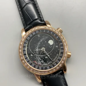 Patek-Philippe-Grand-Complications-6104R-001-Super-Clone-44mm-Mens-Celestial-Watch-with-Sky-Chart-Dial-Moon-Phase-Dial-Detail-2