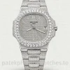 Patek-Philippe-Nautilus-5711110P-Custom-Replica-40mm-Iced-Out-Diamond-Dial-Mens-Luxury-Automatic-Watch-with-Clone-324-SC-Movement-Main-Image