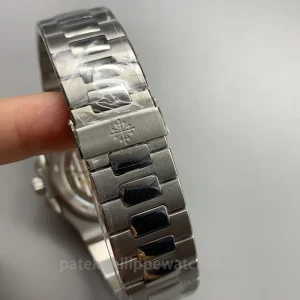 Patek-Philippe-Nautilus-5711112P-001-Replica-40mm-Mens-Luxury-Watch-with-Charcoal-Gray-Dial-Colored-Crystal-Bezel-Strap