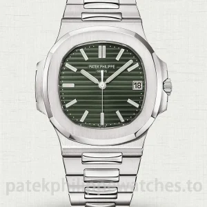 Patek-Philippe-Nautilus-57111A-014-Replica-40mm-Green-Dial-Mens-Automatic-Luxury-Sports-Watch-Main-Image