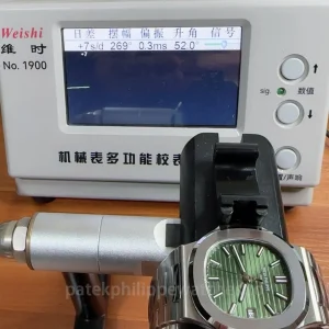 Patek-Philippe-Nautilus-57111A-014-Replica-40mm-Green-Dial-Mens-Automatic-Luxury-Sports-Watch-Movement-Inspection