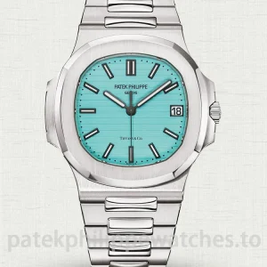 Patek-Philippe-Nautilus-57111A-018-Super-Clone-40mm-Mens-Luxury-Watch-with-Tiffany-Blue-Dial-Automatic-Movement-Main-Image