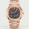 Patek Philippe Nautilus 5712-1R-001 Replica – 40mm Rose-Gold-Tone 904L Steel, Brown Gradient DialMain product image