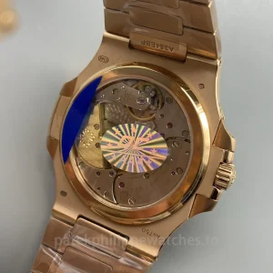 Patek-Philippe-Nautilus-57121R-001-Replica-40mm-Mens-Luxury-Automatic-Watch-with-Charcoal-Gray-Dial-Rose-Gold-Bracelet-Back-View