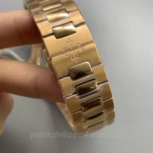 Patek-Philippe-Nautilus-57121R-001-Replica-40mm-Mens-Luxury-Automatic-Watch-with-Charcoal-Gray-Dial-Rose-Gold-Bracelet-Strap