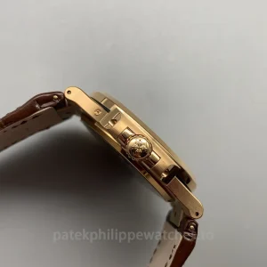 Patek-Philippe-Nautilus-5712R-001-Replica-40mm-Mens-Automatic-Watch-Black-Dial-Rose-Gold-Case-Right-Side