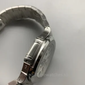 Patek-Philippe-Nautilus-57261A-010-Replica-40.5mm-Mens-Automatic-Annual-Calendar-Watch-Left-Side