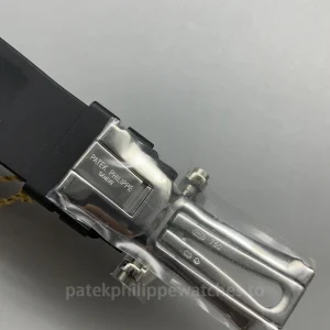 Patek-Philippe-Nautilus-57261A-010-Replica-40.5mm-Silver-White-Dial-Mens-Automatic-Watch-Buckle-Detail-2