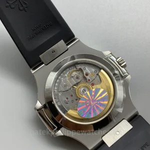 Patek-Philippe-Nautilus-57261A-010-Replica-40.5mm-Silver-White-Dial-Mens-Automatic-Watch-Strap