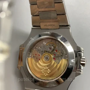 Patek-Philippe-Nautilus-57261A-014-Super-Clone-40.5mm-Mens-Annual-Calendar-Moon-Phase-Watch-with-Blue-Grey-Gradient-Dial-Back-View