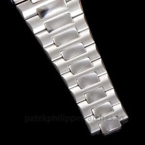 Patek Philippe Nautilus 5740-1G-001 Replica 40mm 904 Steel Perpetual CalendarClasp detail 2