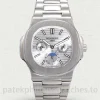 Patek Philippe Nautilus 5740-1G-001 Replica White Gold Tone 904 Steel Ice SilverMain product image