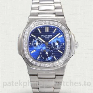 Patek Philippe Nautilus 5740-1G 001 Super Clone Blue Dial Clone 240 QDetailed product image
