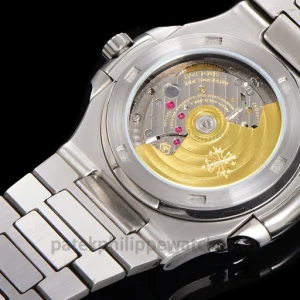 Patek Philippe Nautilus 5740-1G 001 Super Clone Blue Dial Clone 240 QWatch case back
