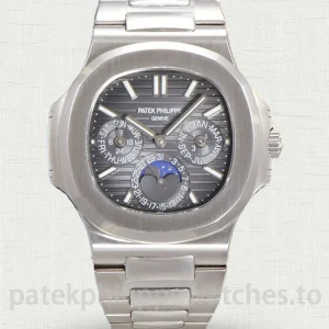 Patek Philippe Nautilus 57401G-001 Replica Watch – Charcoal Grey Dial