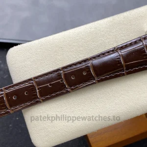 Patek Philippe Nautilus 5976-1G-001 Replica Super Clone 44mm 904L Stainless Steel Blue Dial Chronograph with CH 28-520 C Movement Fabric Strap1