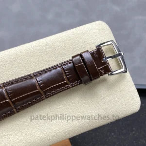 Patek Philippe Nautilus 5976-1G-001 Replica Super Clone 44mm 904L Stainless Steel Blue Dial Chronograph with CH 28-520 C Movement Fabric Strap7
