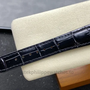 Patek Philippe Nautilus 5976-1G-001 Replica Super Clone 44mm 904L Stainless Steel Blue Dial Chronograph with CH 28-520 C Movement Fabric Strap7