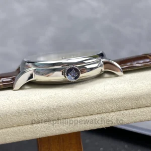 Patek Philippe Nautilus 5976-1G-001 Replica Super Clone 44mm 904L Stainless Steel Blue Dial Chronograph with CH 28-520 C Movement Fabric Strap8