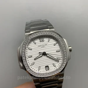 Patek-Philippe-Nautilus-71181200A-010-Super-Clone-35.2mm-Womens-Automatic-Luxury-Watch-Dial-Detail-2