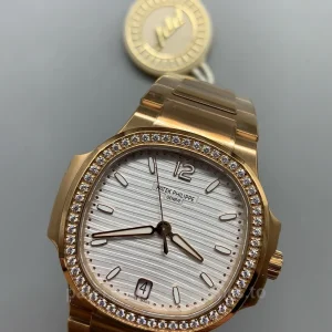 Patek-Philippe-Nautilus-71181200R-001-Replica-Womens-Luxury-Automatic-Watch-35.2mm-Rose-Gold-Case-Dial-Detail-1