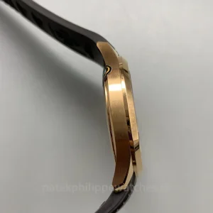 Super-Clone-Patek-Philippe-Aquanaut-5167R-001-40.8mm-Mens-Luxury-Automatic-Watch-with-Chocolate-Brown-Gradient-Dial-Left-Side