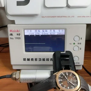 Super-Clone-Patek-Philippe-Aquanaut-5167R-001-40.8mm-Mens-Luxury-Automatic-Watch-with-Chocolate-Brown-Gradient-Dial-Movement-Inspection