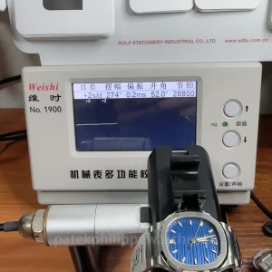 Super-Clone-Patek-Philippe-Nautilus-71181A-001-35.2mm-Womens-Luxury-Automatic-Watch-with-Blue-Wave-Dial-Movement-Inspection