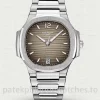 Super-Clone-Patek-Philippe-Nautilus-71181A-011-35.2mm-Womens-Automatic-Watch-with-Gray-Wave-Dial-Stainless-Steel-Bracelet-Main-Image