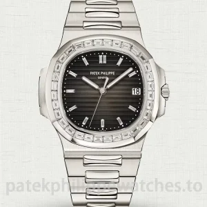 Patek Philippe Nautilus 5711-110P 001 Super Clone Platinum Tone Main product image