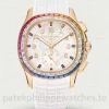 Patek Philippe Aquanaut Luce 7968/300R-001 Replica Rainbow Chronograph 39.9mm Rose Gold - Main Image