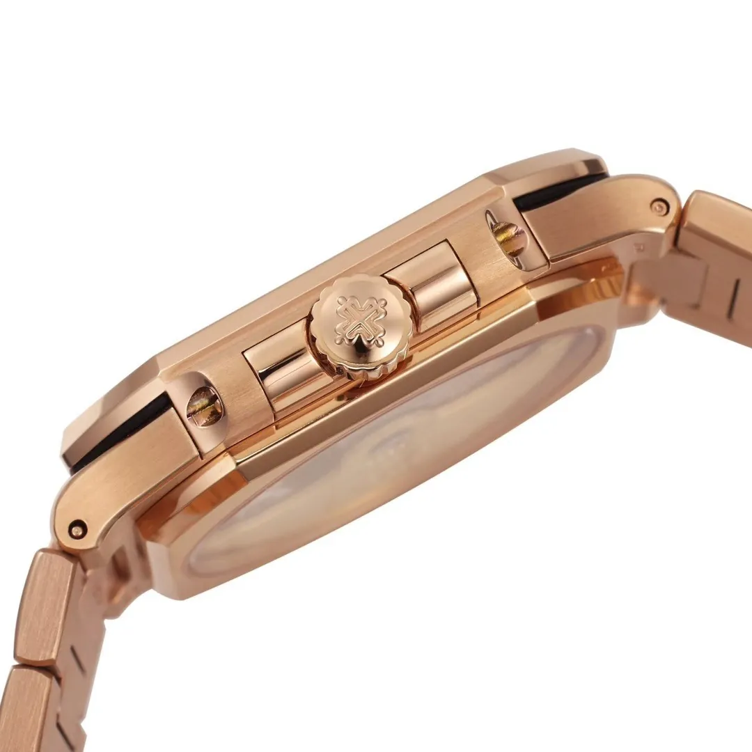 pp-cubitus-7128 (5) Patek Philippe Cubitus 7128/1R-001 Replica 40mm Rose Gold - Right Side