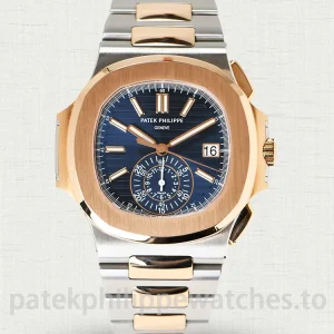 Patek Philippe Nautilus 5980/1A-014 Super Clone 40.5mm Rose Gold Case - Main Image