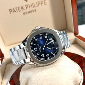 Replica Patek Philippe Aquanaut 5167/1A-001 40.8mm Stainless Steel Deep Blue Dial Men’s Watch - Dial Detail 5