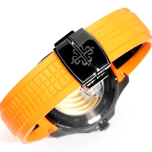 DiW Patek Philippe Aquanaut 5167 Carbon Fiber Super Clone 40.8mm Forged Quartz Carbon Case - Buckle