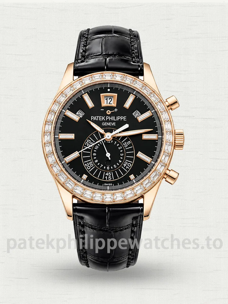 pp-complications-5961r (1) Patek Philippe Complications 5961R-010 Super Clone 41mm Rose Gold Case - Main Image