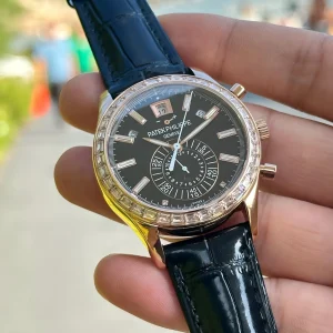 Patek Philippe Complications 5961R-010 Super Clone 41mm Rose Gold Case - Front View