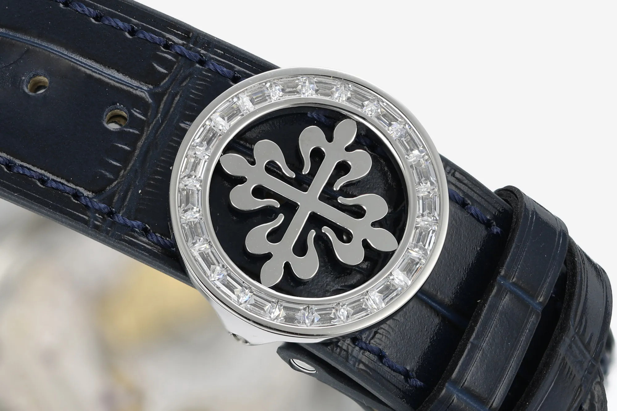 pp-grand-complications-6104 (4) Patek Philippe Grand Complications 6104P-010 Celestial Super Clone 44mm Men’s Watch - Buckle