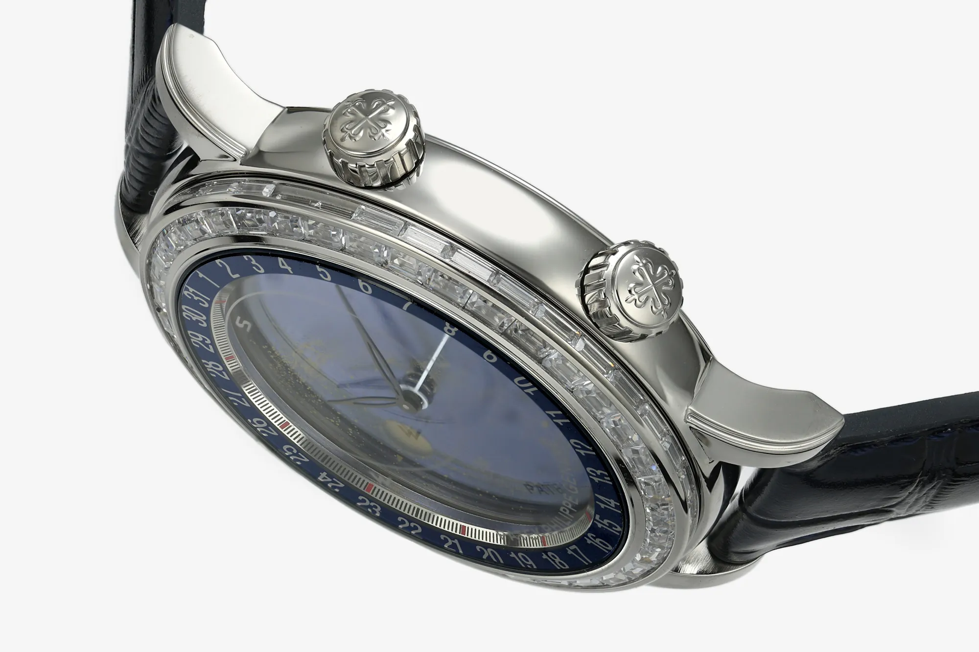 pp-grand-complications-6104 (5) Patek Philippe Grand Complications 6104P-010 Celestial Super Clone 44mm Men’s Watch - Side View