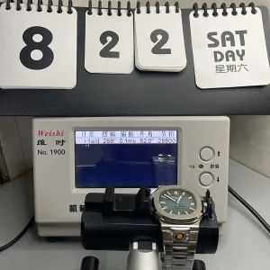 Patek Philippe Nautilus 5711/1A-001 Super Clone 40mm Stainless Steel Gradient Blue Dial - Movement Inspection
