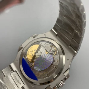 Patek Philippe Nautilus 5810/1G-001 50th Anniversary Super Clone 41mm Blue Dial - Back View